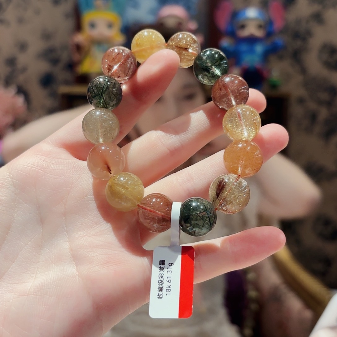 水晶手链未镶嵌手串