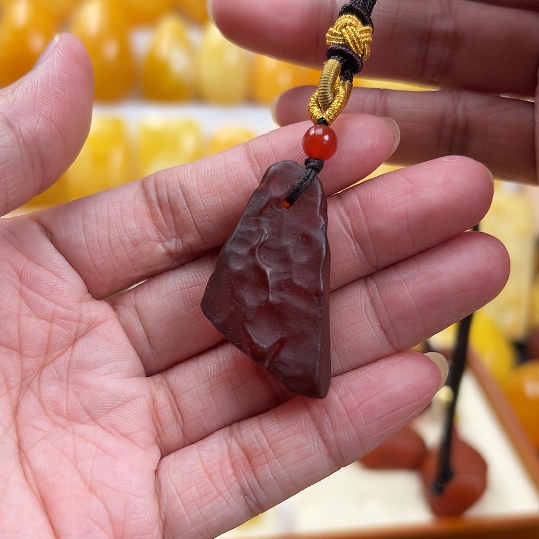 蜜蜡颈饰未镶嵌蜜蜡