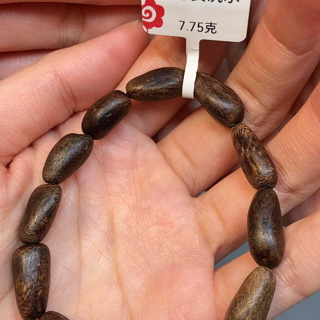 手串沉香天然野老惠安7.7克，07