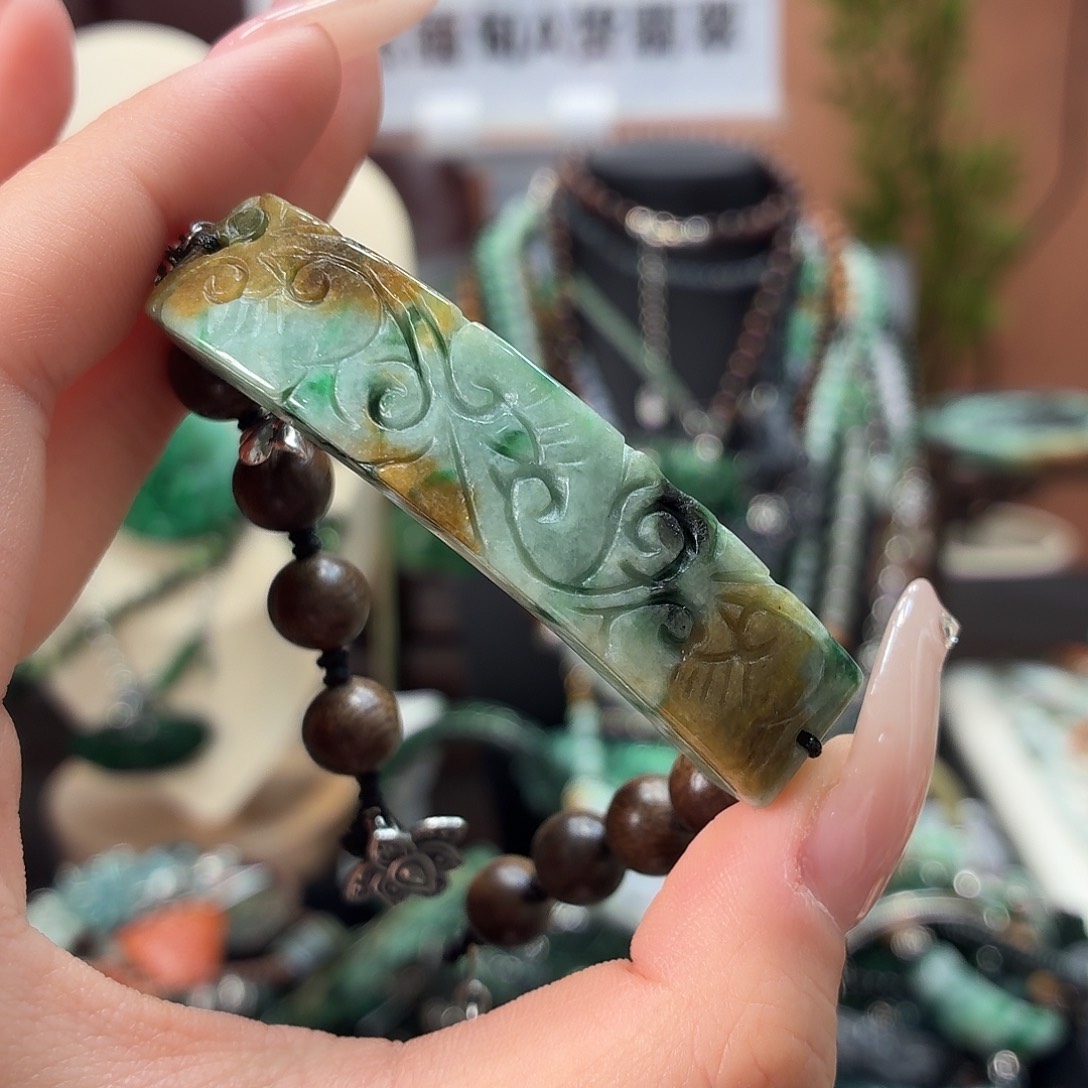 翡翠未镶嵌手链手串