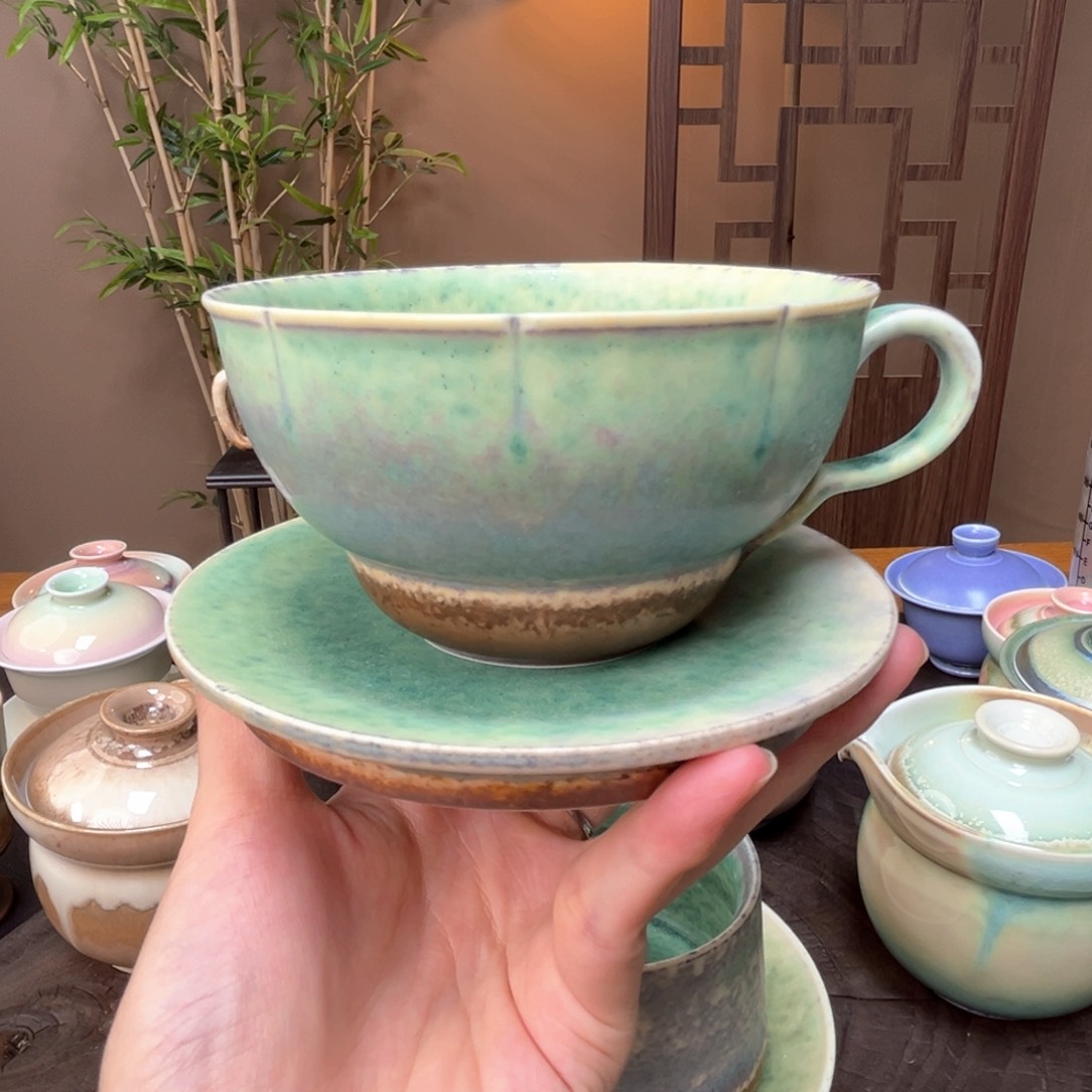 杯景德镇纯手工柴烧茶器