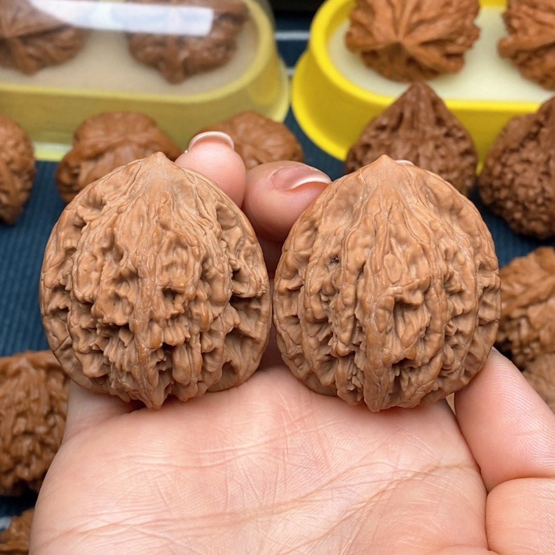 吊坠文玩核桃虎头40