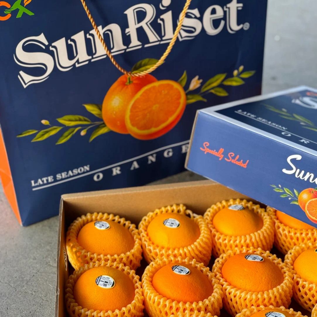 【中秋礼盒】澳大利亚 SunRiset3107金巴利甜橙（蓝色）手提礼盒