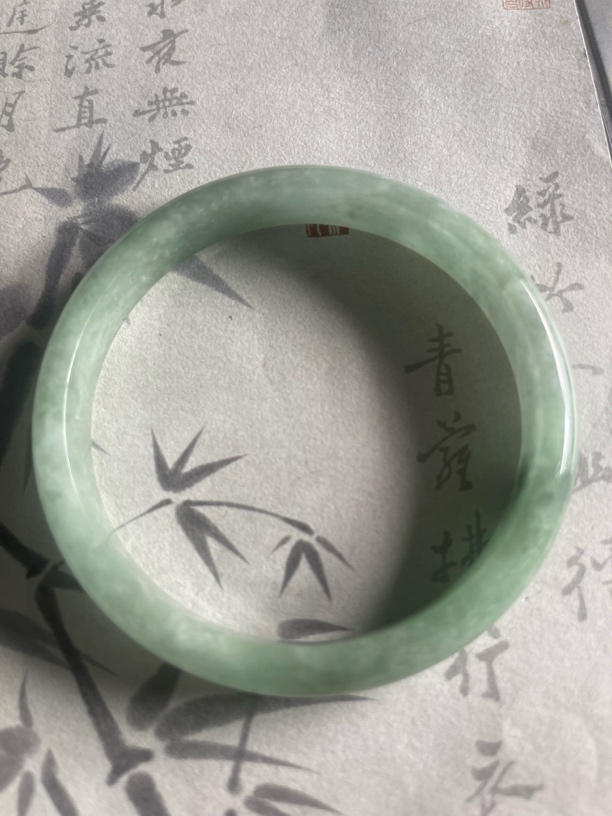 H550-六三缅甸翡翠手镯时尚冰