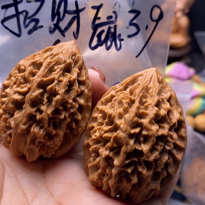 文玩核桃吊坠全品招财鼠