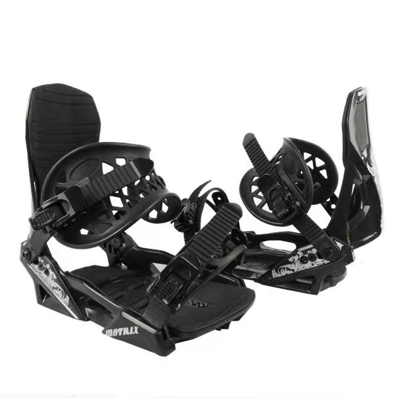 M8TRIX滑雪板单板固定器全能板公园全地形男女通用黑白款滑雪装备