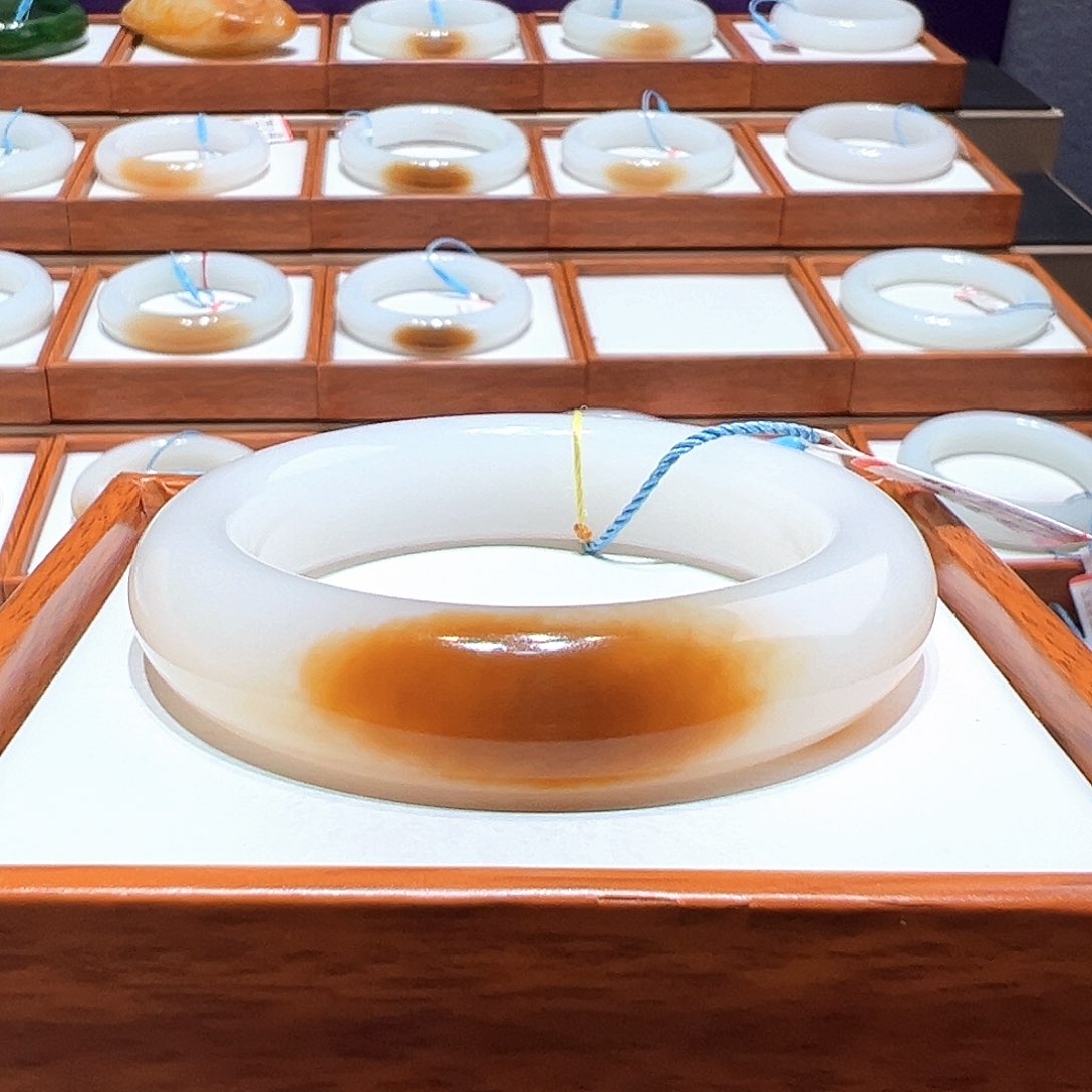 和田玉手镯54/55未镶嵌