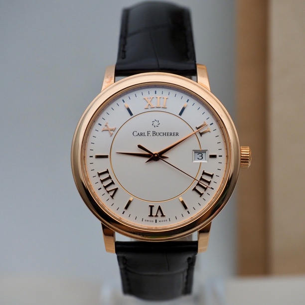 95新 宝齐莱 18k玫瑰金/39mm/自动/15393149