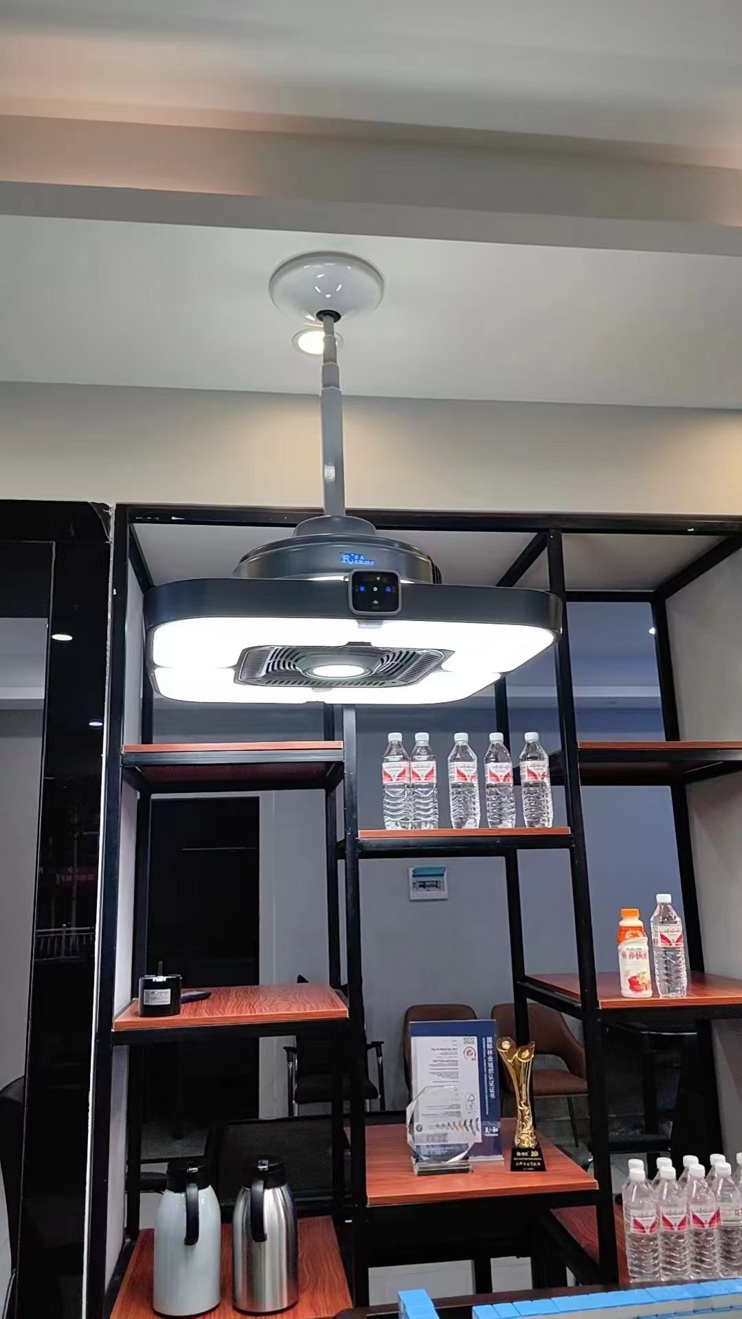 麻将机吸烟意式净化灯 创意轻奢吊灯同城物流送货上门