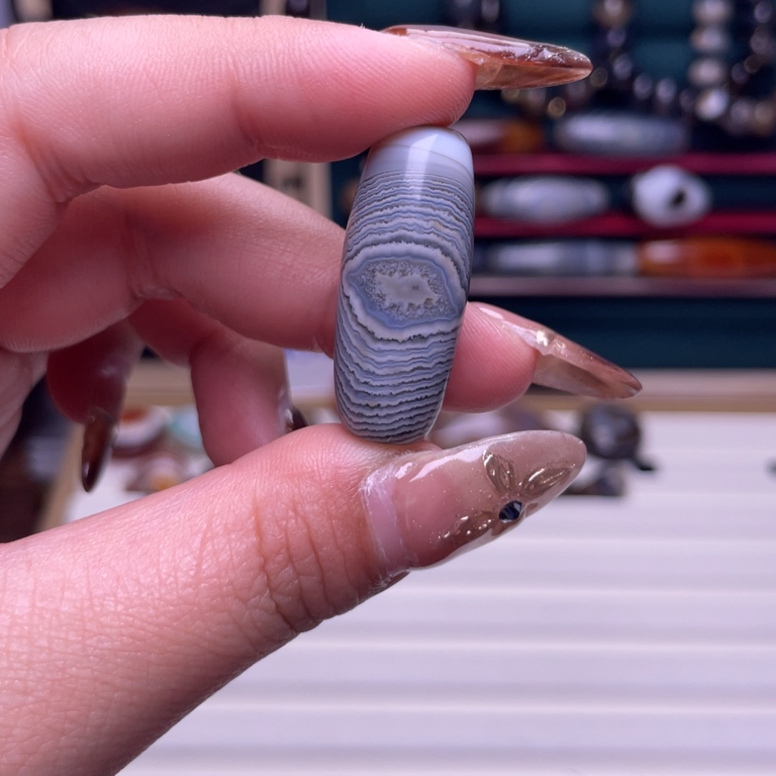 ·***鱼玛瑙/玉髓合金颈饰