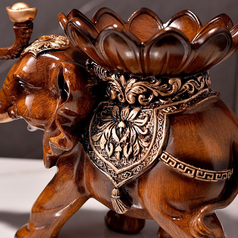 【西藏包邮】复古摆件客厅家居装饰多功能干果盘乔迁吉祥送礼品