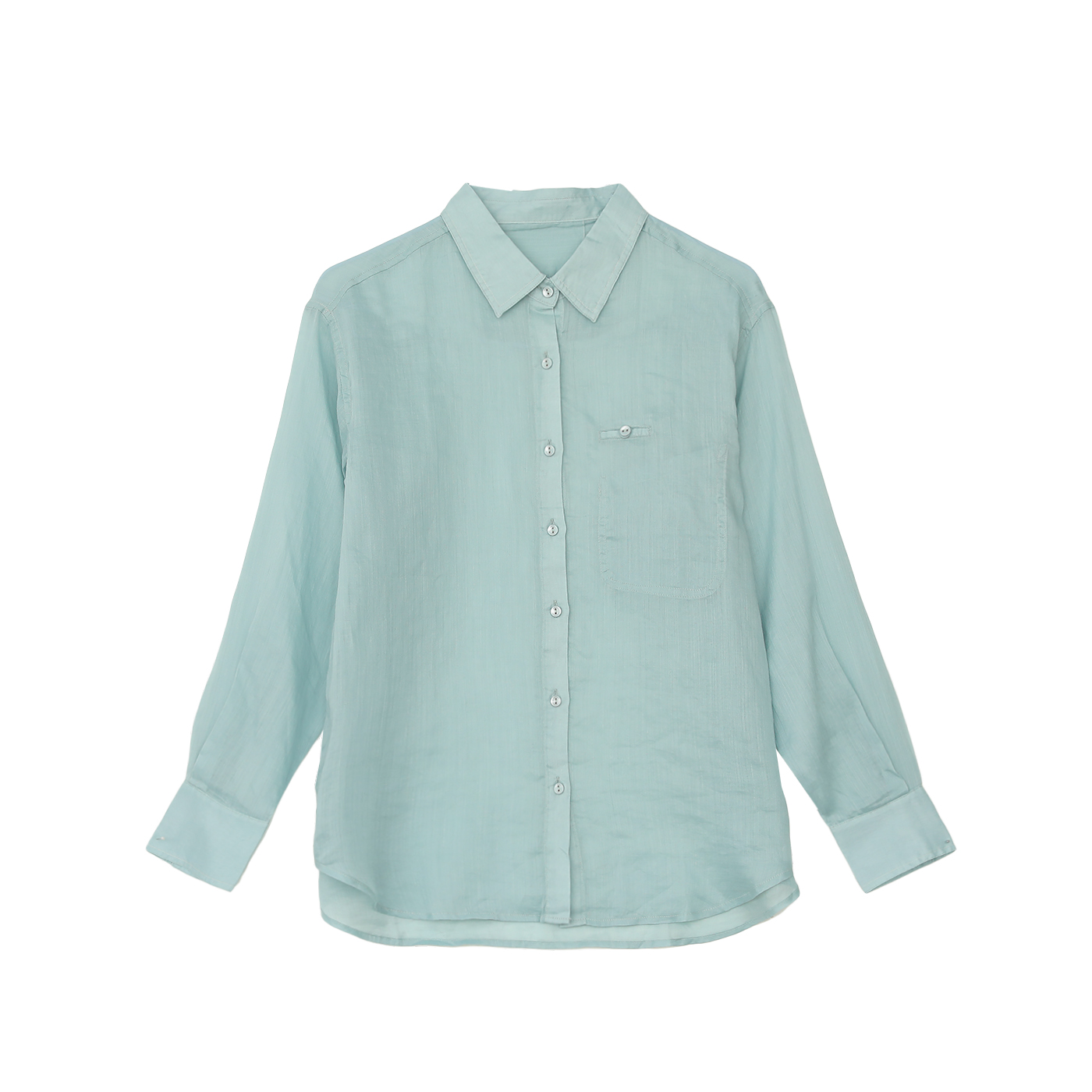 【麻念】 衣长68-72 100%苎麻夏季新款简约宽松减龄衬衫女C011