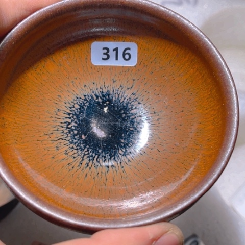 茶盏原矿原釉柴烧建盏