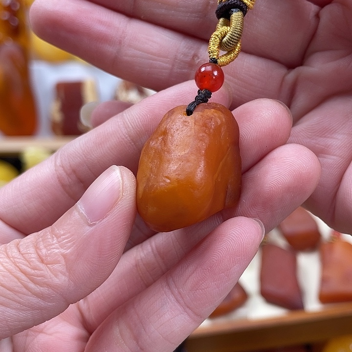 蜜蜡项链未镶嵌5.5克