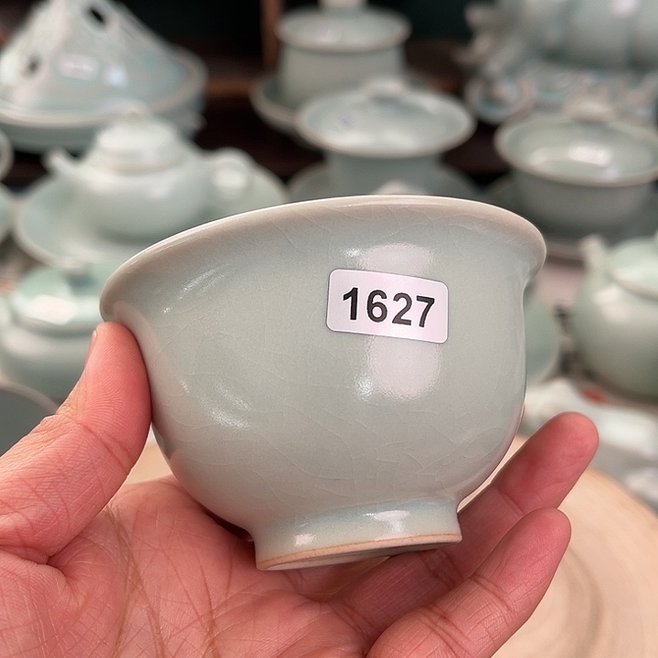 杯1627 原产地青鸾汝瓷