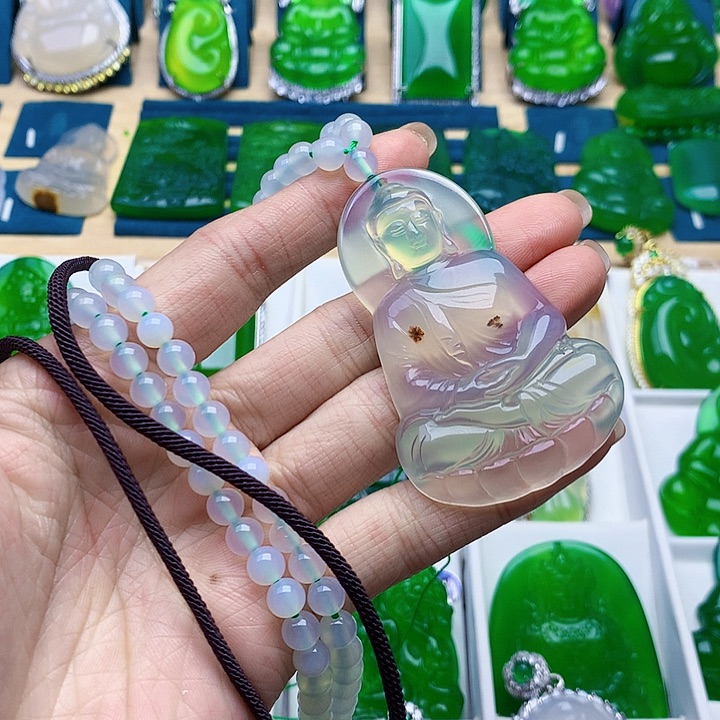 玛瑙/玉髓吊坠未镶嵌