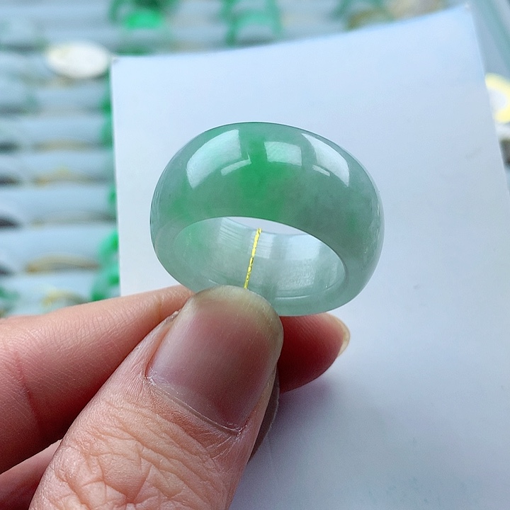 【闪购商品】未镶嵌戒指翡翠23-24号圈