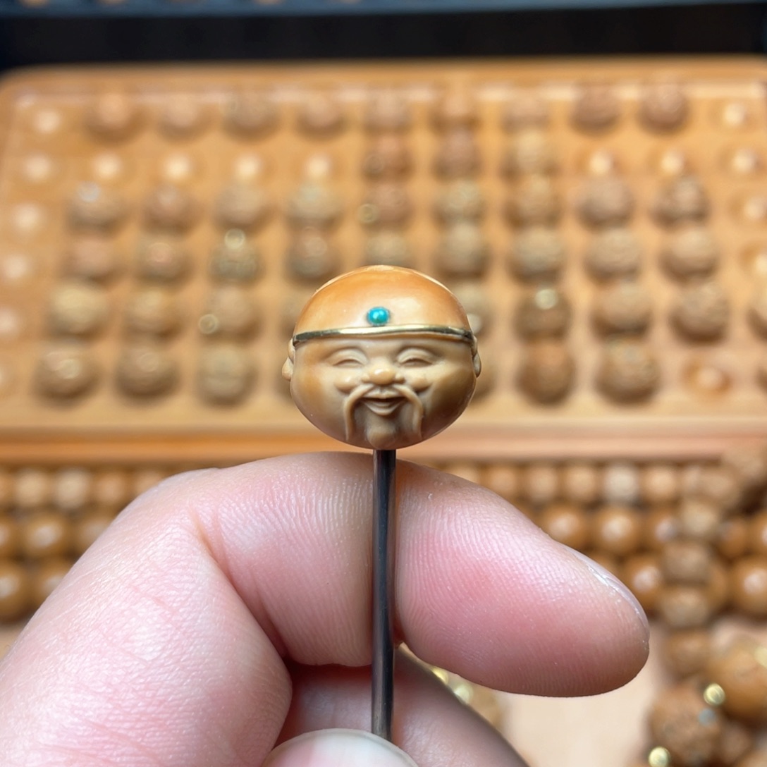 猴头核桃手串猴头核桃地主财神