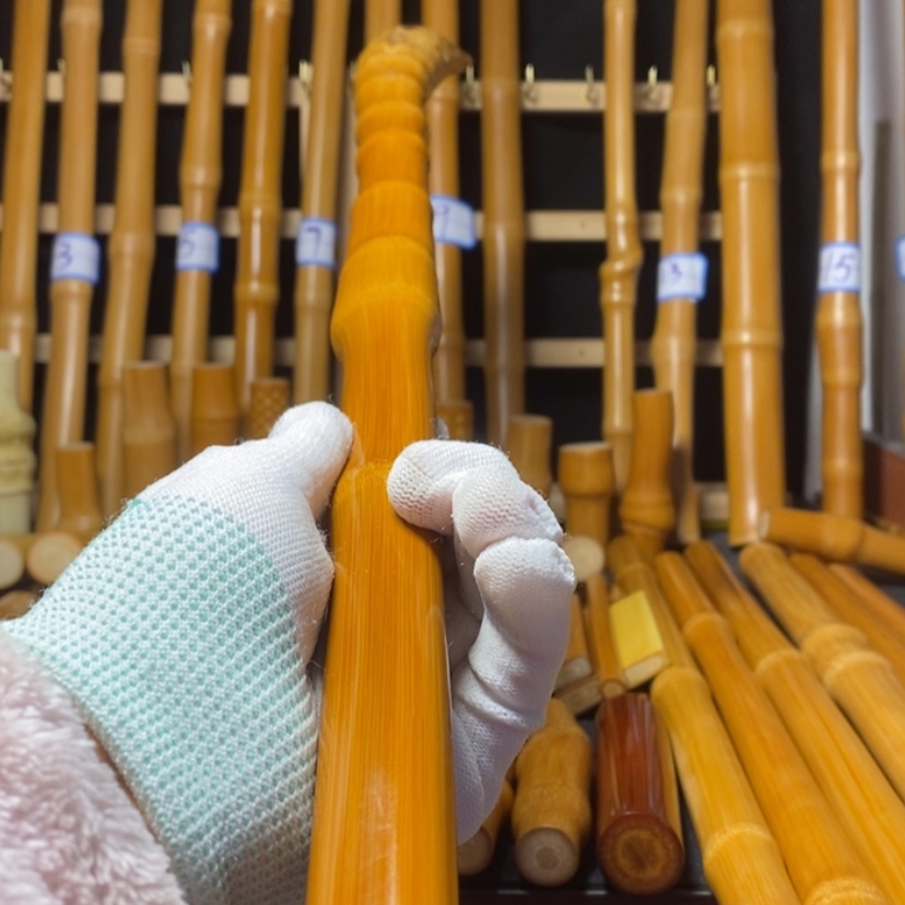 【闪购商品】电*实心玉竹文玩手持