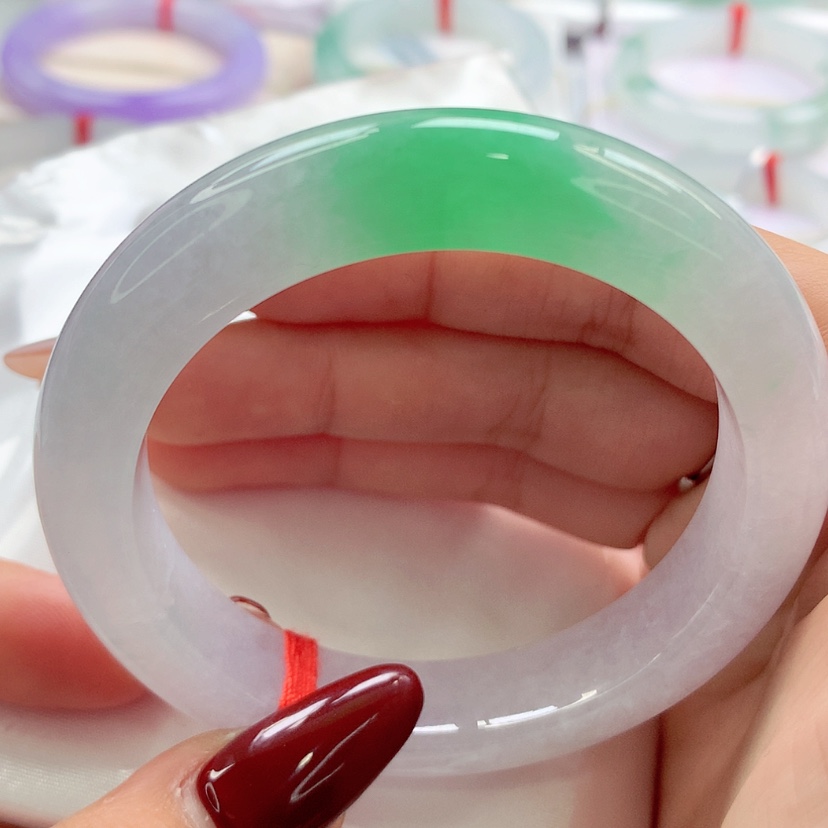 【闪购商品】翡翠手镯未镶嵌师妹阳春白雪