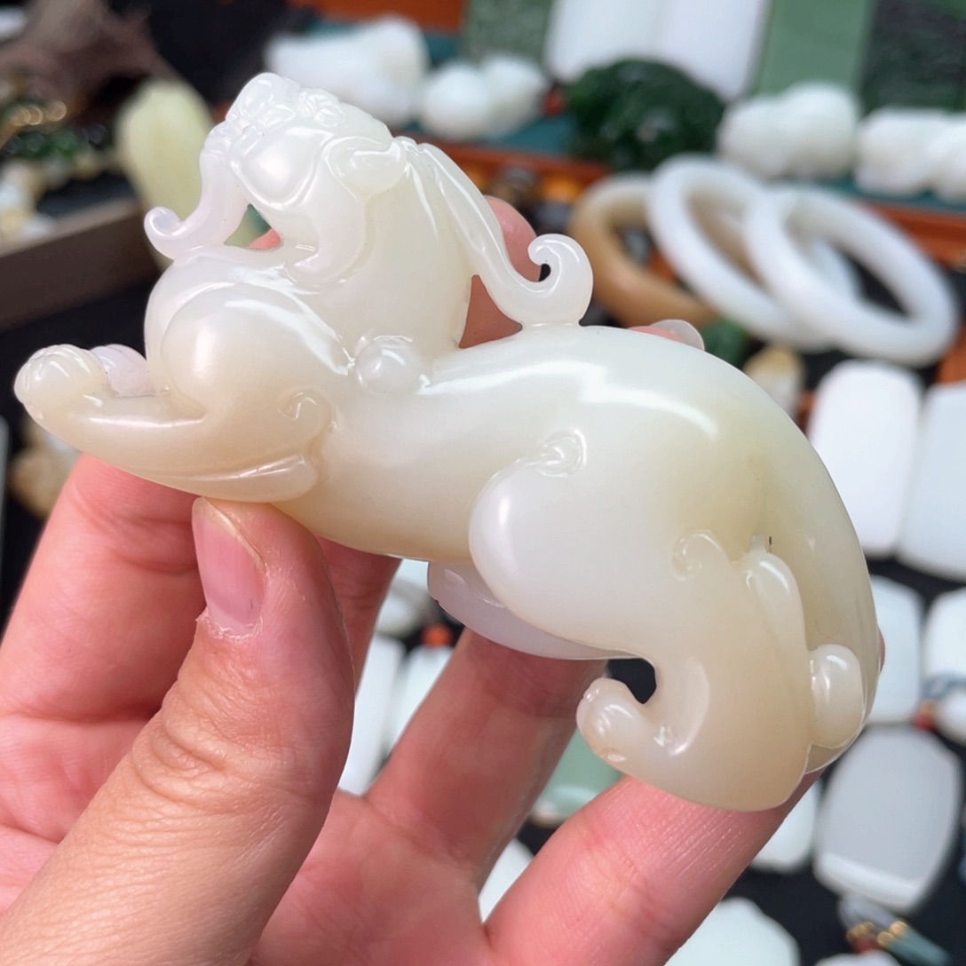 和田玉把件未镶嵌