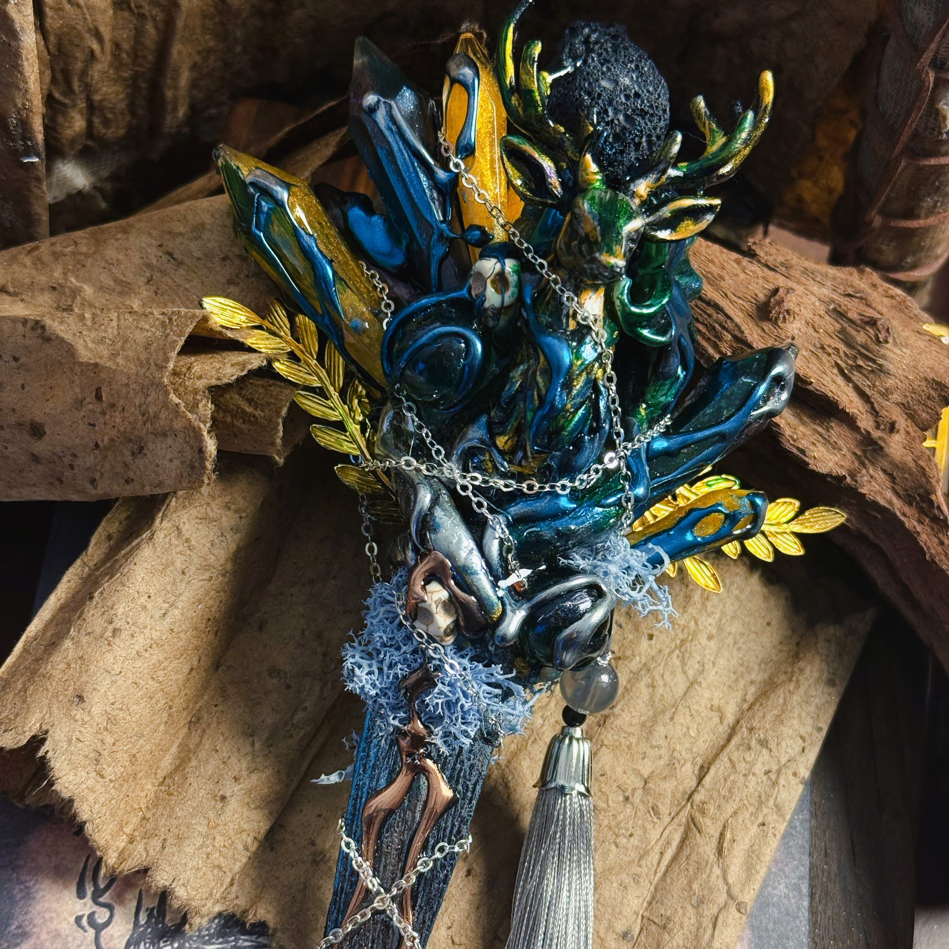 野生少女玄灵手作｜巫刃【鹿蜀】