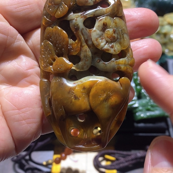 岫玉毛衣链未镶嵌