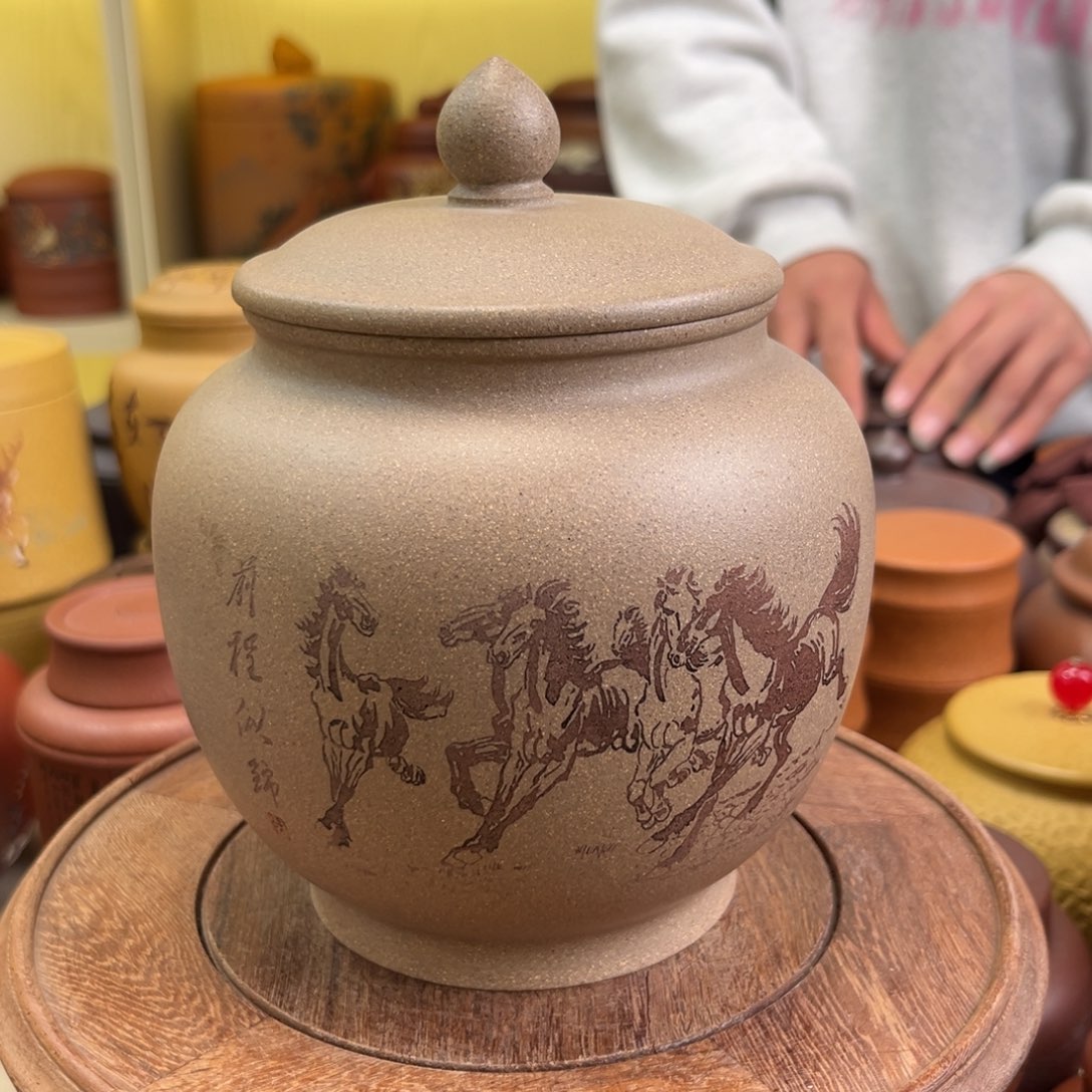 紫砂茶叶罐茶叶罐