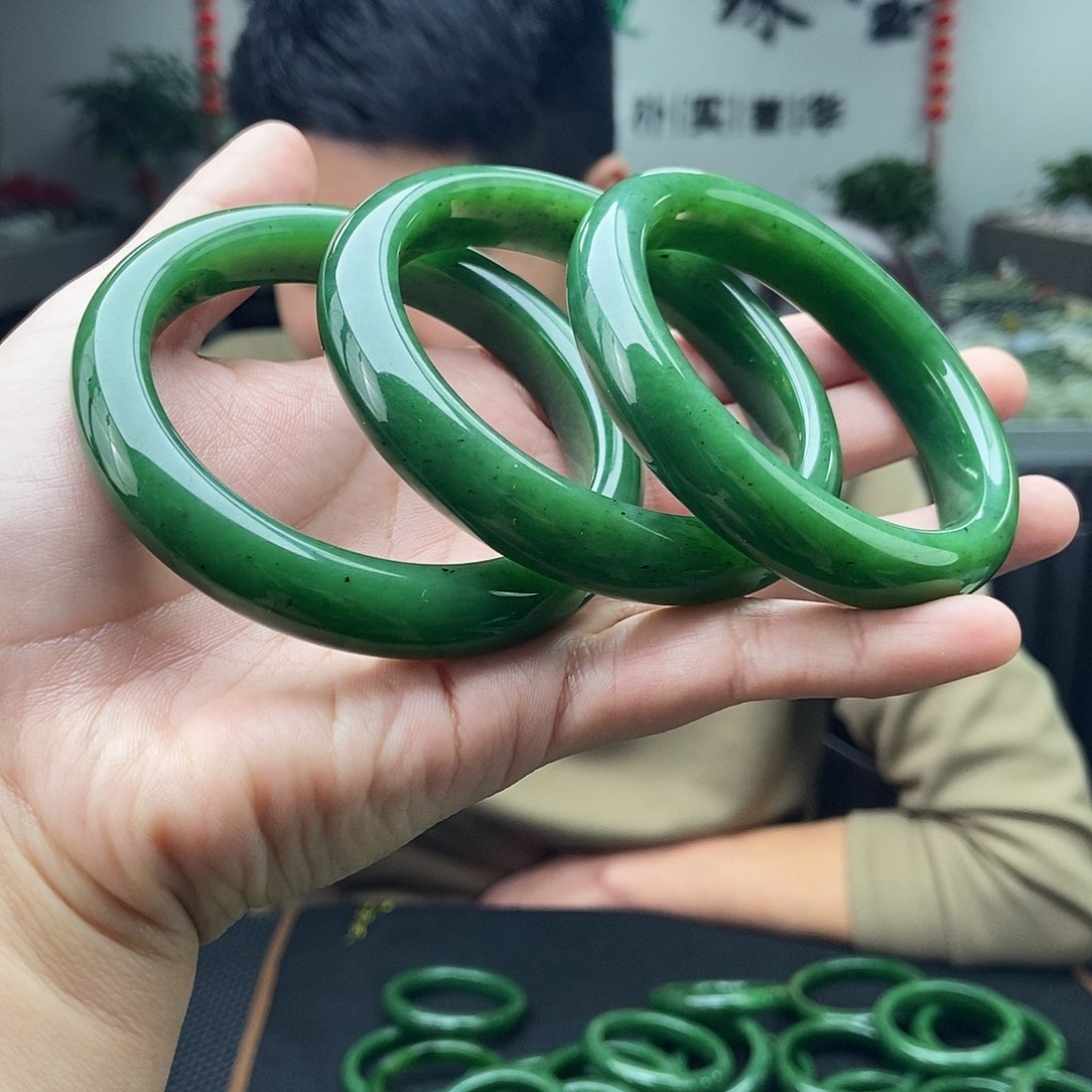 和田玉56-64颜色多样性发拍一发一未镶嵌