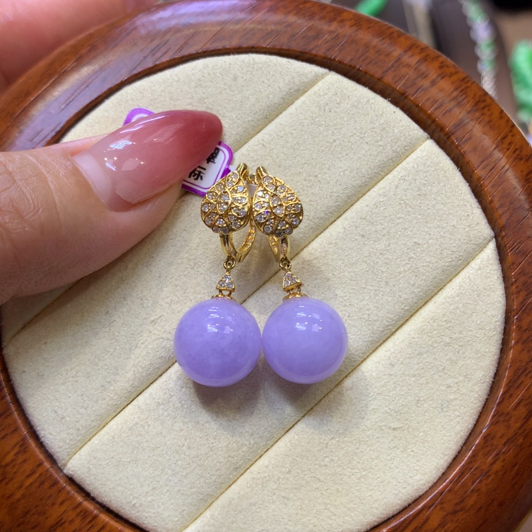 【闪购商品】翡翠18K金镶嵌颈饰翡翠