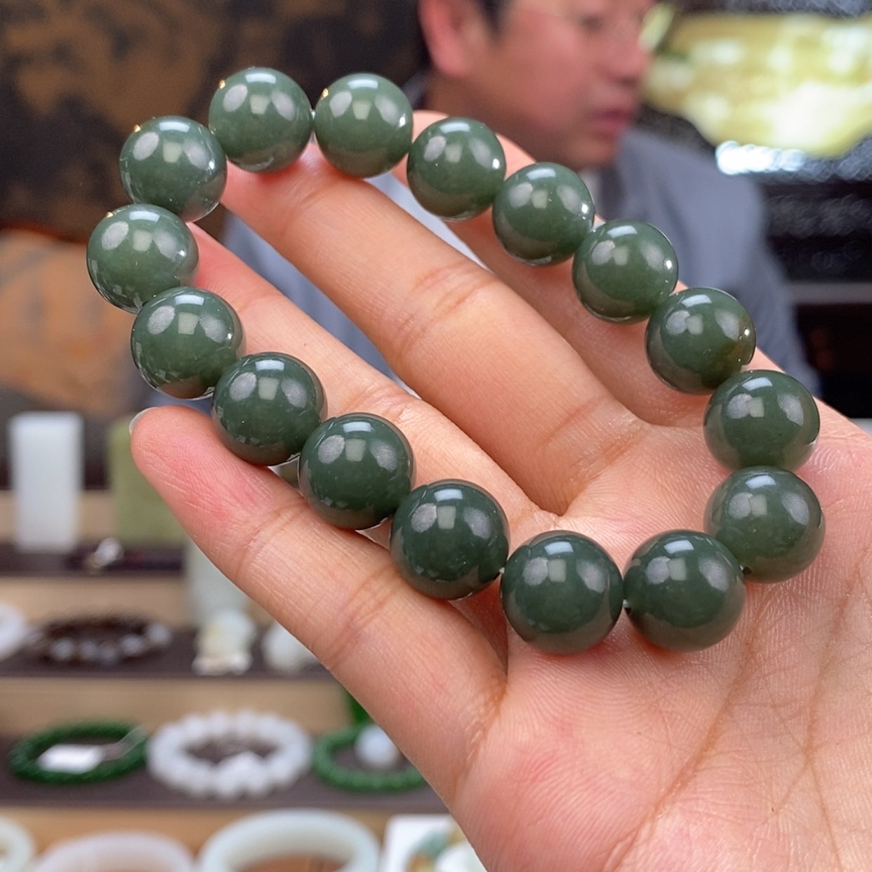 【闪购商品】和田玉手串未镶嵌