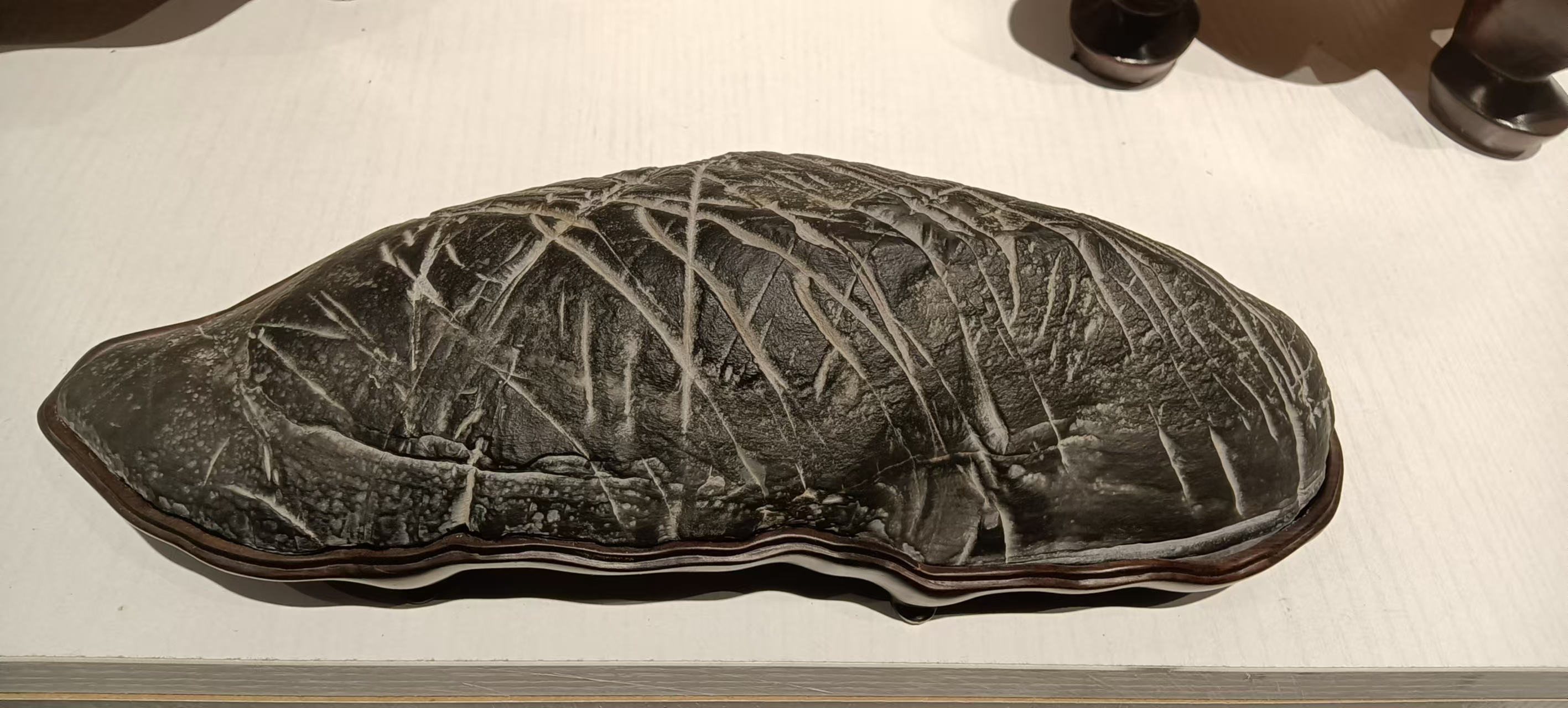 新房客厅装饰摆件石头灵璧石（直播参拍链接）天然石头摆件精品