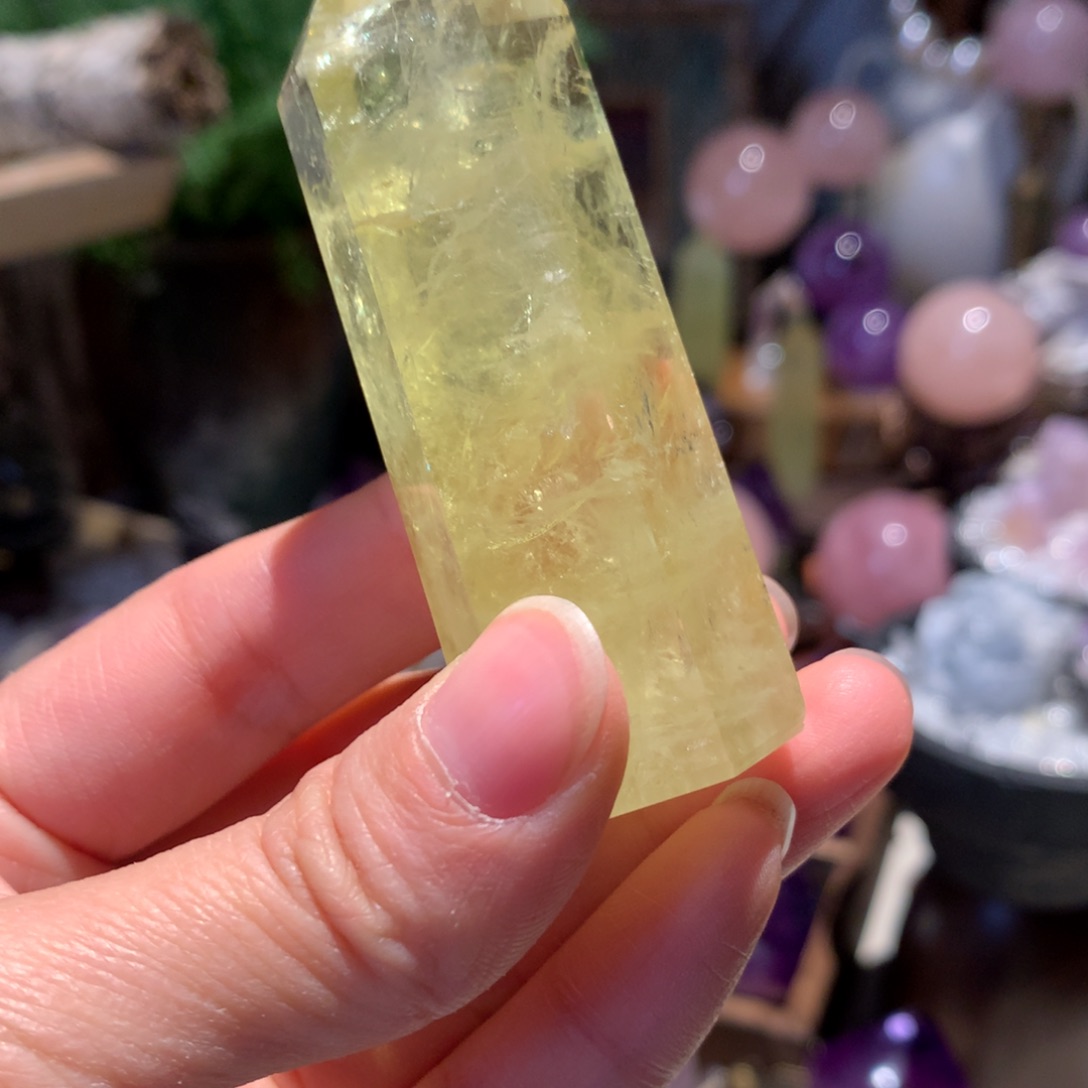 紫晶原石未镶嵌?****✨黄水晶柱
