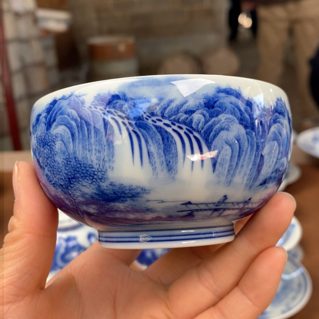 杯景德镇陶瓷手工手绘