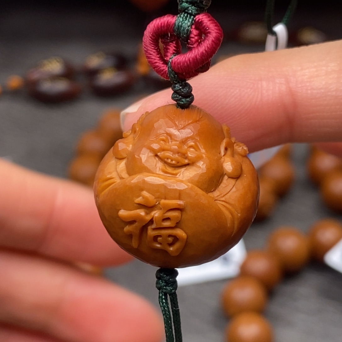 橄榄核手串/手链小阿福单子