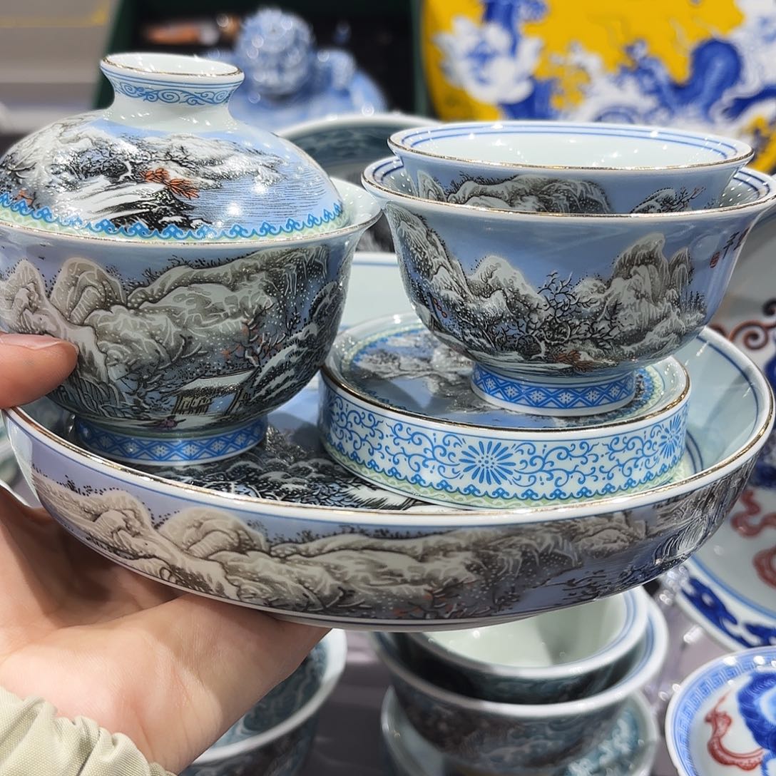 瓷片景德镇瓷器艺术