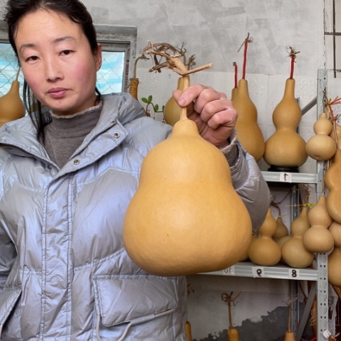 心*意天然植物葫芦文玩