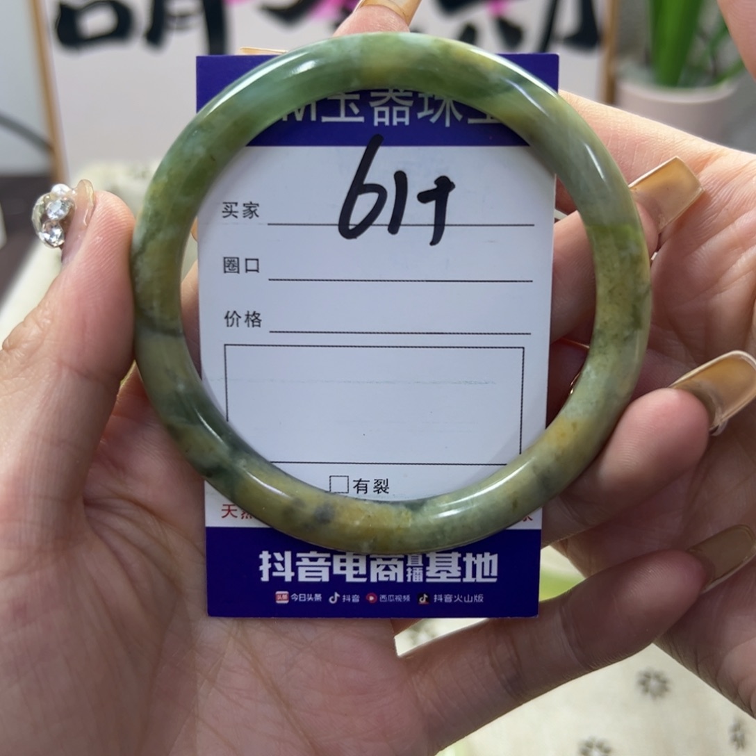 蛇纹石玉手镯未镶嵌752