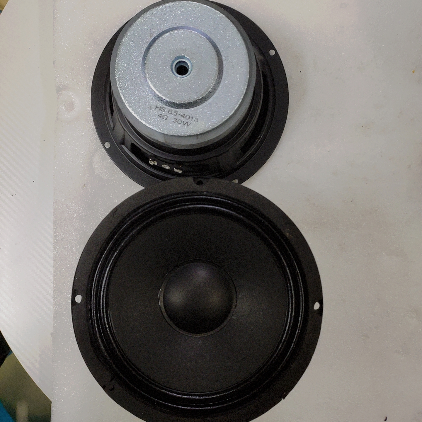 6.5寸100磁铁4欧30W中低音喇叭一对