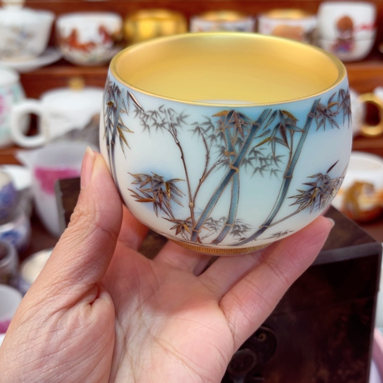 【闪购商品】高货羊脂玉瓷陶瓷茶具