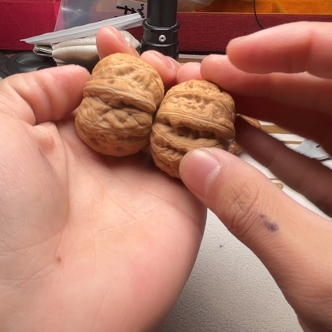 文玩核桃手把件亿核