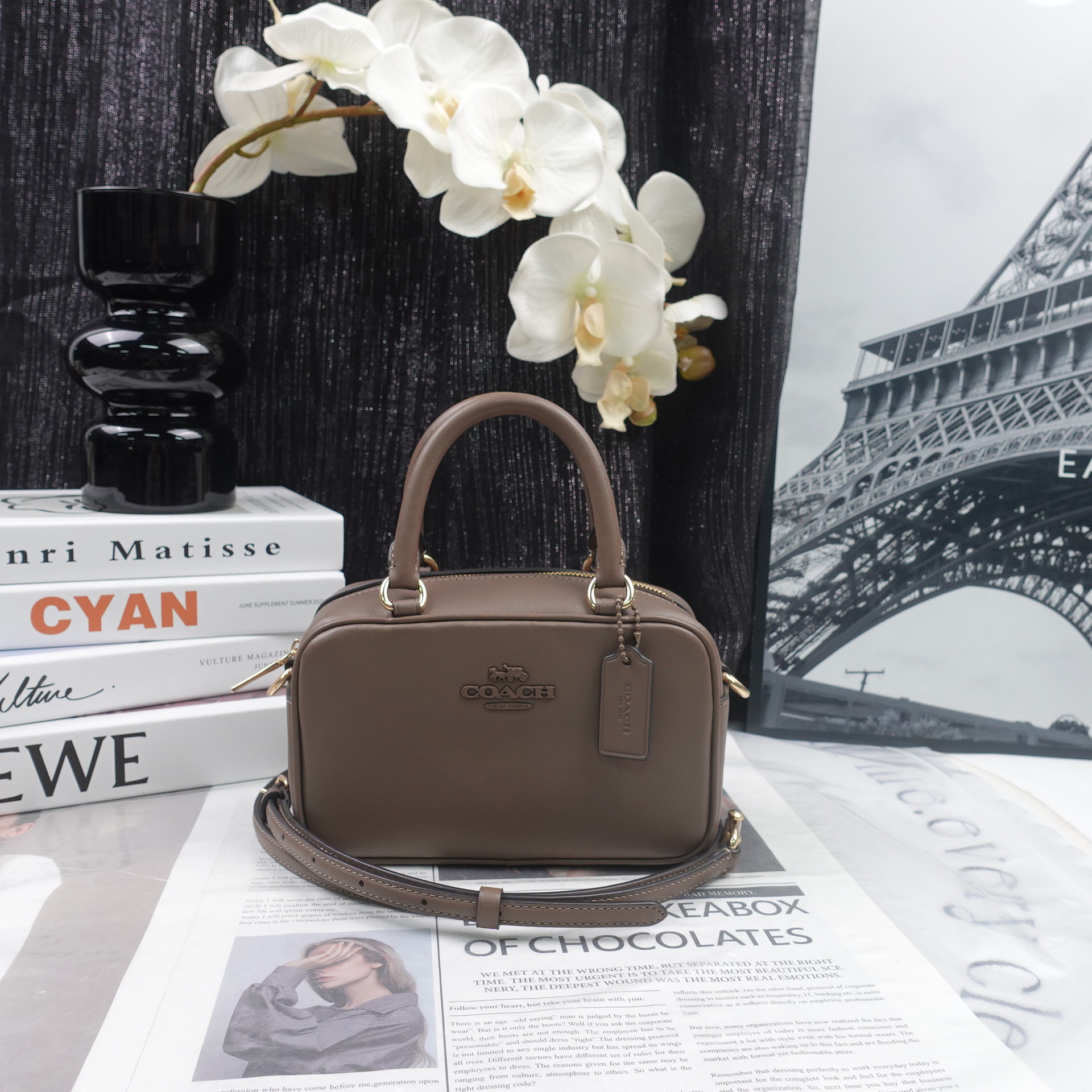 95新 COACH/蔻驰 单肩包/T10216070