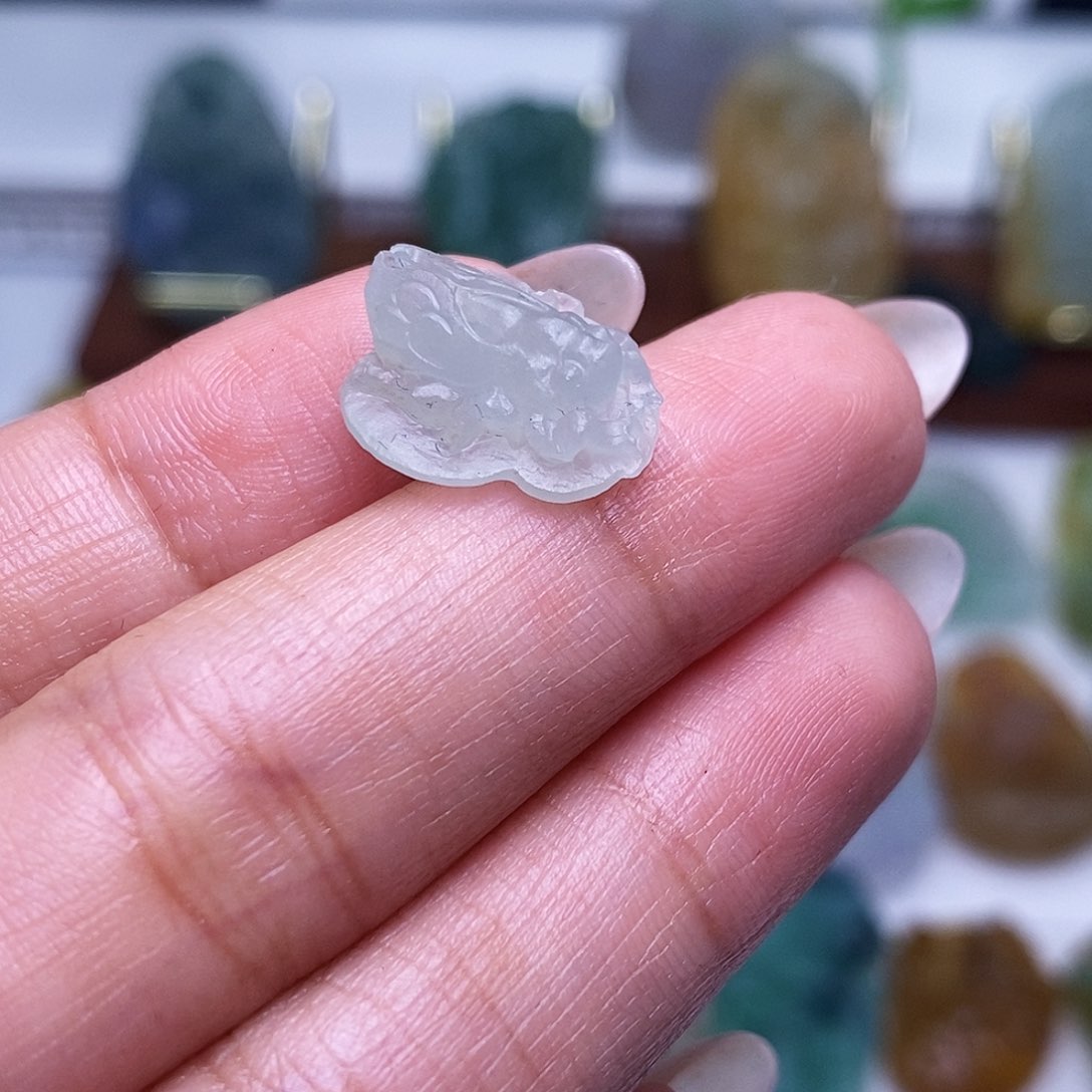 定制翡翠未镶嵌毛货