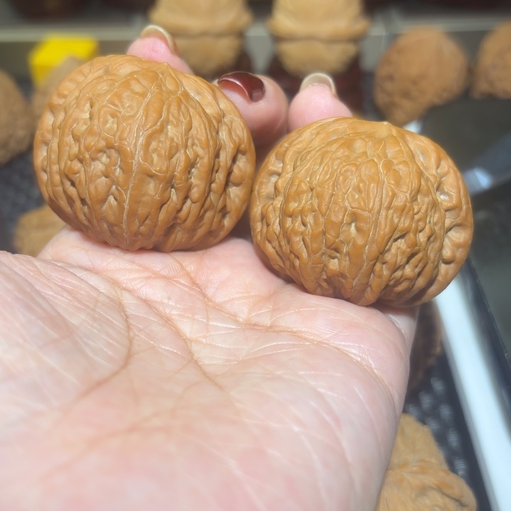 吊坠文玩核桃42全品铁锤一对