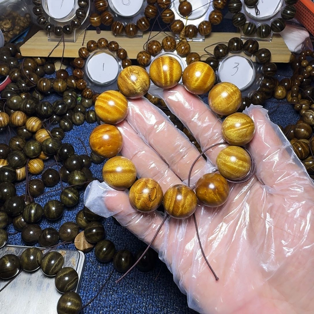 楠木（金丝楠）手串/手链小叶桢楠2.0