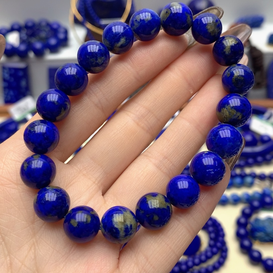 青金石未镶嵌手链10➕