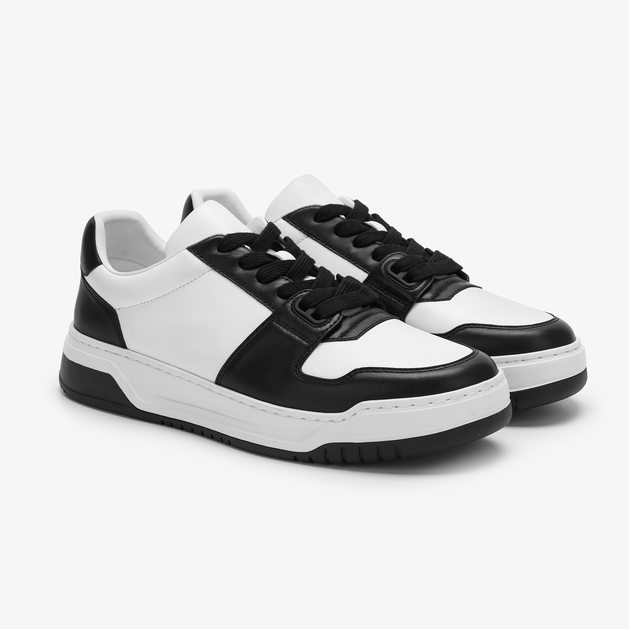 男士休闲皮鞋新款高端潮流时尚百搭轻便透气舒适厚底运动