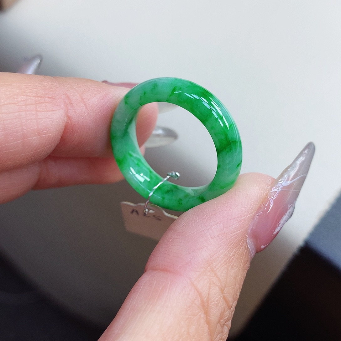 翡翠戒指未镶嵌18号