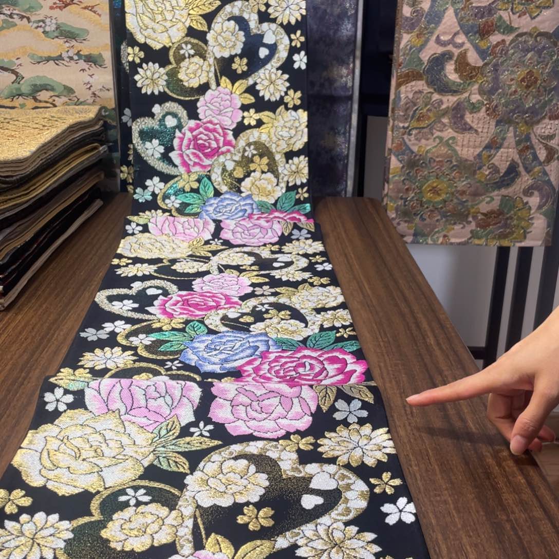 织绣9 唐锦西阵织桌旗茶旗