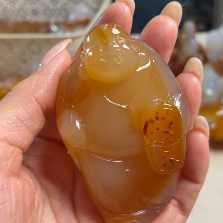 玛瑙/玉髓未镶嵌吊坠(不含链)